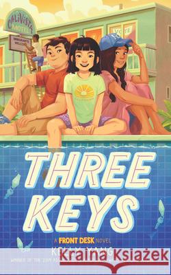 Three Keys: A Front Desk Novel Kelly Yang 9781432893361 Thorndike Striving Reader - książka