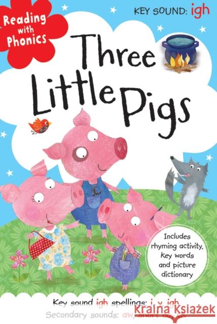 Three Little Pigs Hayley Down, Clare Fennell 9781782356233 Make Believe Ideas - książka