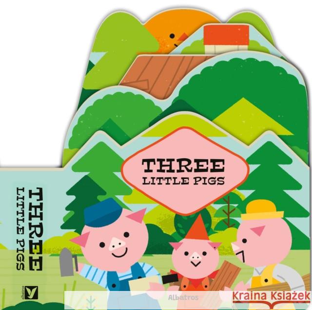 Three Little Pigs Pavla Hanackova 9788000071022 Albatros Media - książka