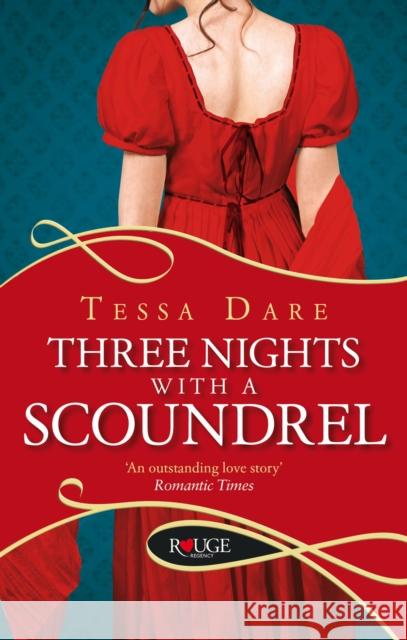 Three Nights With a Scoundrel: A Rouge Regency Romance Tessa Dare 9780091948849  - książka