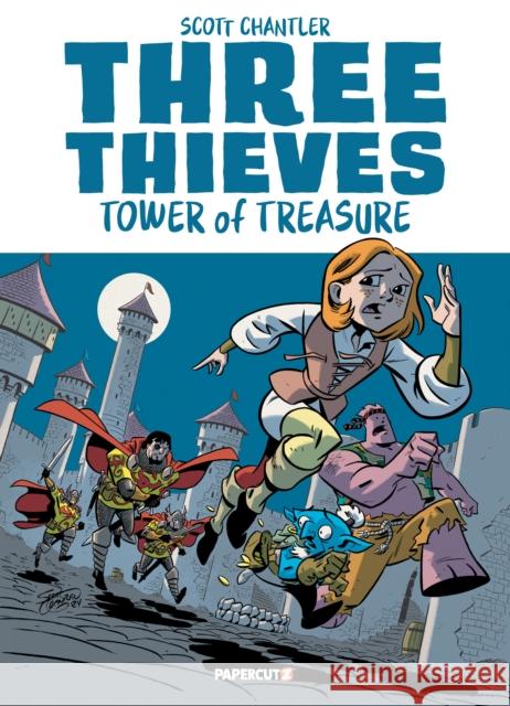 Three Thieves Vol. 1: Tower of Treasure Scott Chantler 9781545815939 Papercutz - książka