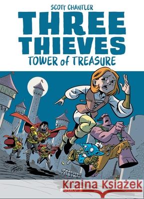 Three Thieves Vol. 1: Tower of Treasure Scott Chantler 9781545816882 Papercutz - książka