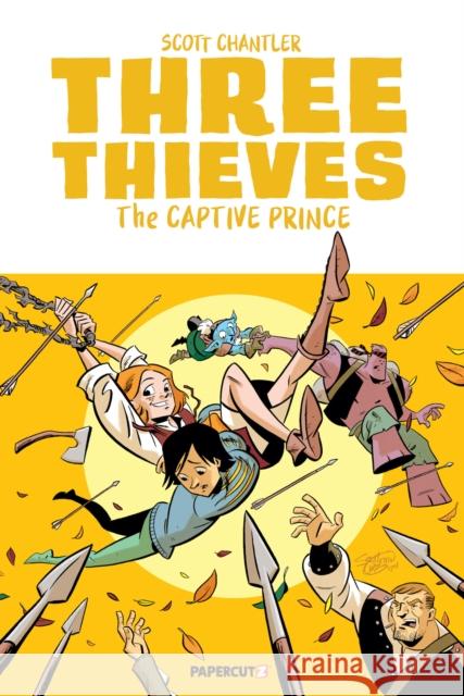 Three Thieves Vol. 3: The Captive Prince Scott Chantler 9781545820599 Papercutz - książka