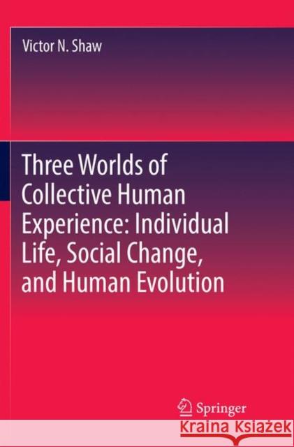 Three Worlds of Collective Human Experience: Individual Life, Social Change, and Human Evolution Victor N. Shaw 9783030074654 Springer - książka