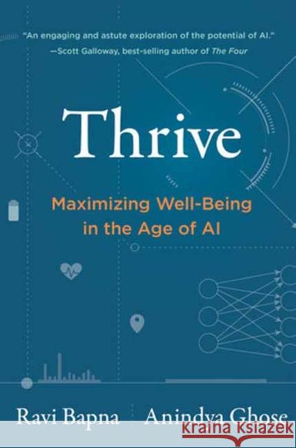 Thrive: Maximizing Well-Being in the Age of AI Anindya Ghose 9780262553971 MIT Press - książka