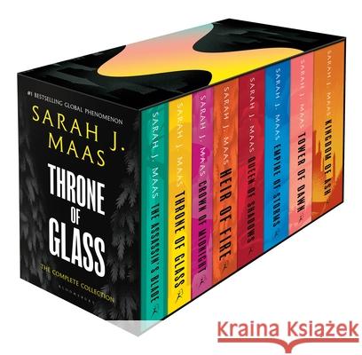 Throne of Glass Box Set (Paperback): The complete series in paperback from the author of ACOTAR Sarah J. Maas 9781526650535 Bloomsbury Publishing PLC - książka