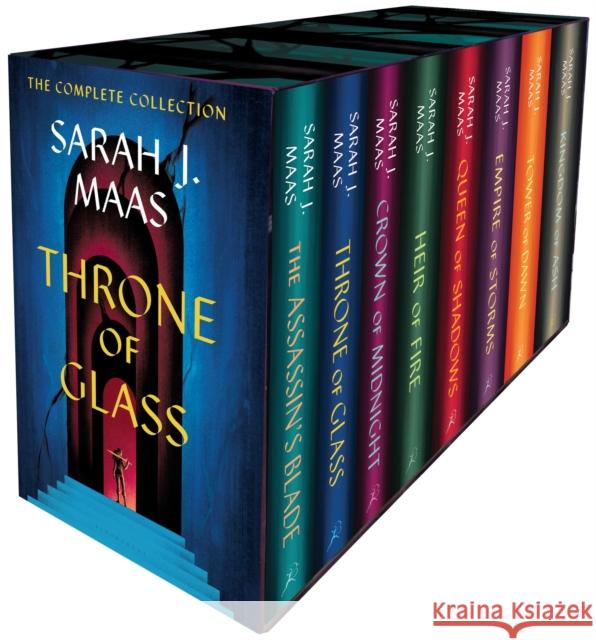 Throne of Glass Hardcover Box Set Sarah J. Maas 9781639731763 Bloomsbury Publishing USA - książka