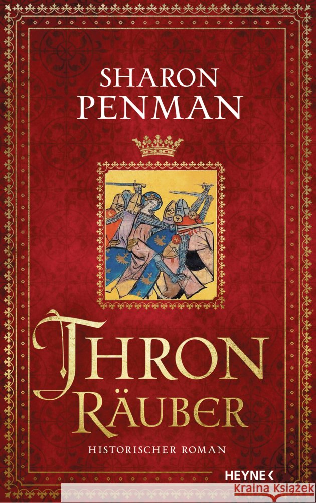Thronräuber Penman, Sharon 9783453275263 Heyne - książka