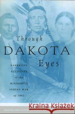 Through Dakota Eyes: Narrative Accounts of the Minnesota Indian War of 1862 Gary Clayton Anderson, Alan R. Woolworth 9780873512169 Minnesota Historical Society Press,U.S. - książka