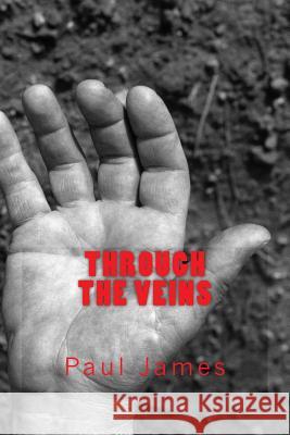 Through the Veins Paul James 9781484109755 Createspace - książka