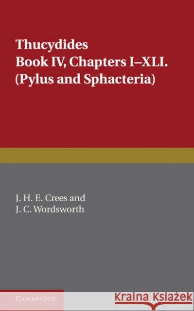 Thucydides Book IV: Chapters I-XLI Thucydides 9780521141178 Cambridge University Press - książka