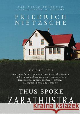 Thus Spoke Zarathustra: A Book for All and None Friedrich Wilhelm Nietzsche Thomas Common 9781460970812 Createspace Independent Publishing Platform - książka