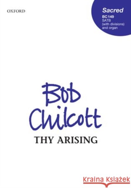 Thy Arising  9780193388086 Oxford University Press - książka