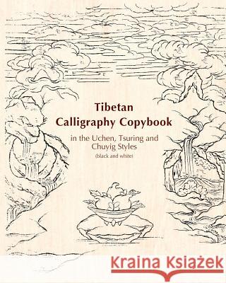 Tibetan Calligraphy Copybook in the Uchen, Tsuring and Chuyig Styles: Black and white Su, Xiaoqin 9783946611059 Rudi Publishing House - książka