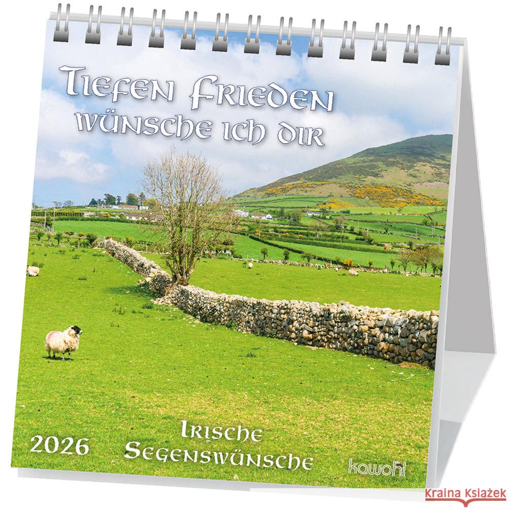 Tiefen Frieden wünsche ich dir 2026  9783754881569 Kawohl - książka