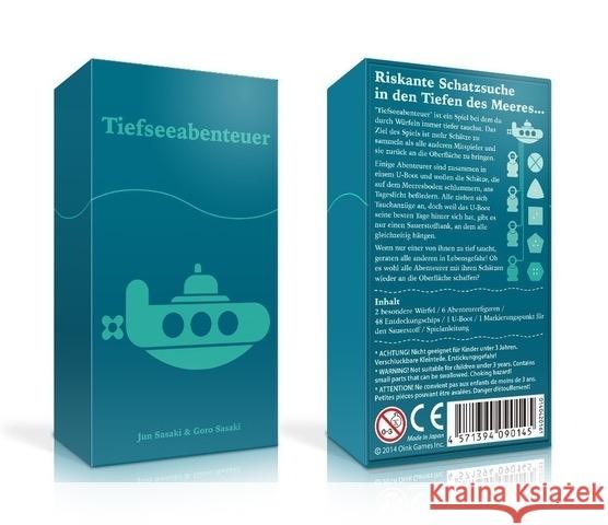 Tiefseeabenteuer (Spiel) Sasaki, Jun, Sasaki, Goro 4571394090190 Oink Games - książka
