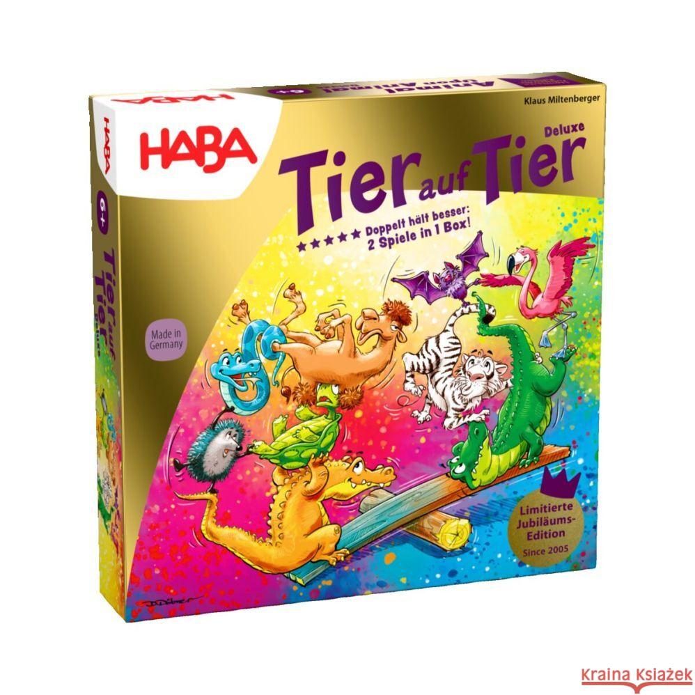 Tier auf Tier Deluxe 20 Jahre Dittmann, Kristin, Hüpper, Christiane 4010168287317 HABA Sales GmbH & Co. KG - książka