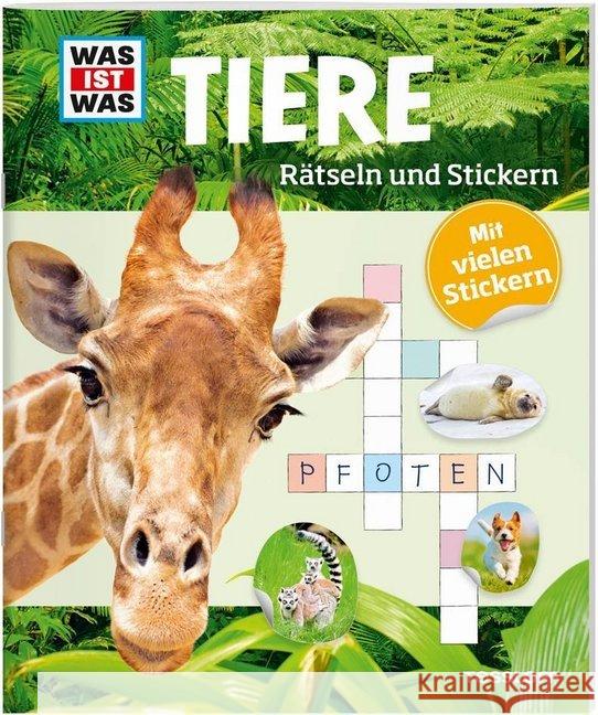 Tiere : Mit vielen Stickern! Lehnert, Lorena 9783788621766 Tessloff - książka