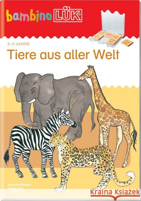 Tiere aus aller Welt  9783837777833 Westermann Lernspielverlag - książka