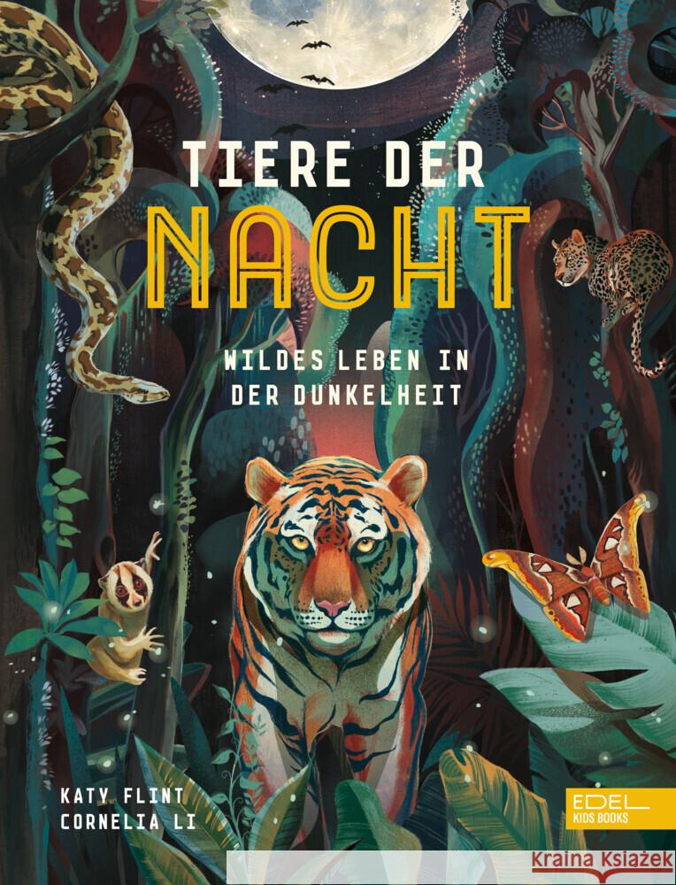 Tiere der Nacht Flint, Katy 9783961293407 Edel Kids Books - ein Verlag der Edel Verlags - książka