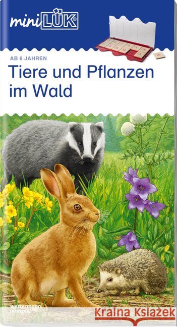 Tiere und Pflanzen: im Wald  9783837743579 Westermann Lernspielverlag - książka