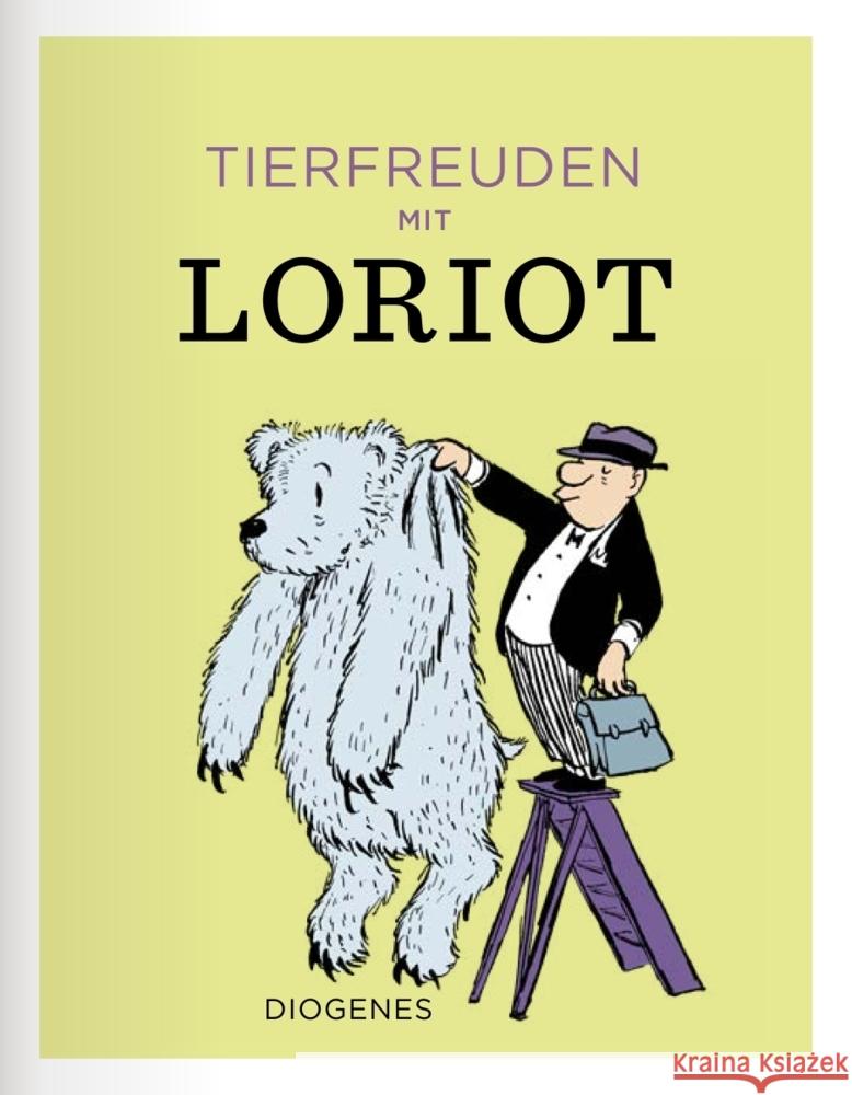 Tierfreuden mit Loriot Loriot 9783257021851 Diogenes - książka