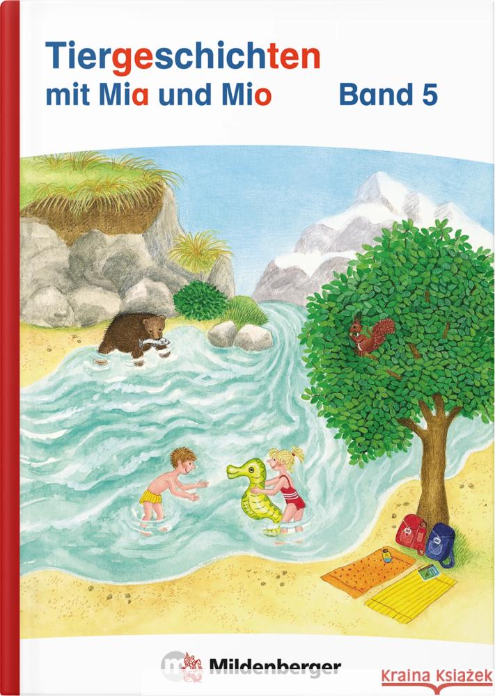 Tiergeschichten mit Mia und Mio Neubearbeitung - Band 5 Erdmann, Bettina 9783619146659 Mildenberger - książka