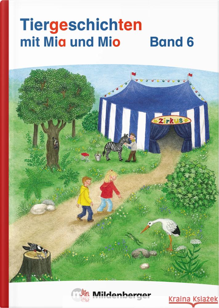 Tiergeschichten mit Mia und Mio Neubearbeitung - Band 6 Erdmann, Bettina 9783619146666 Mildenberger - książka