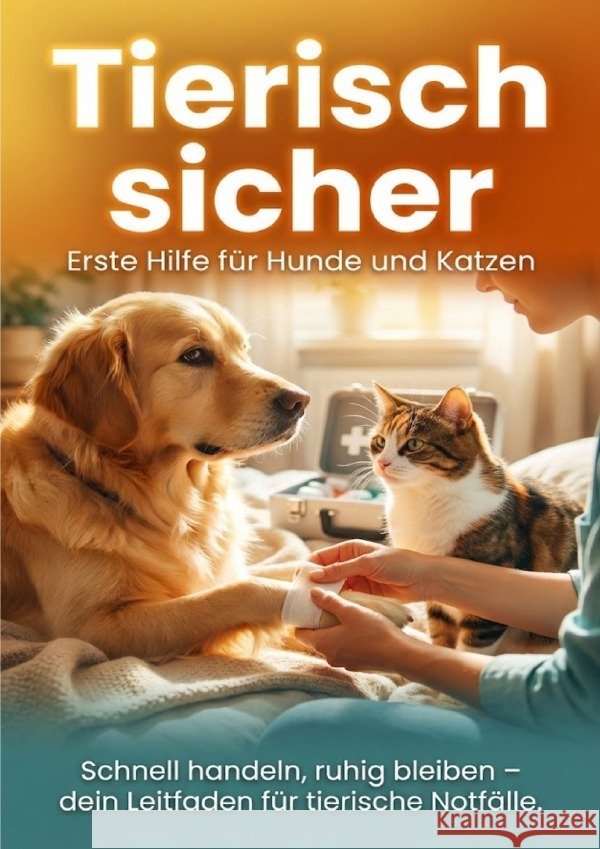 Tierisch sicher: Erste Hilfe für Hunde und Katzen Krüger, Lina 9783565150007 epubli - książka