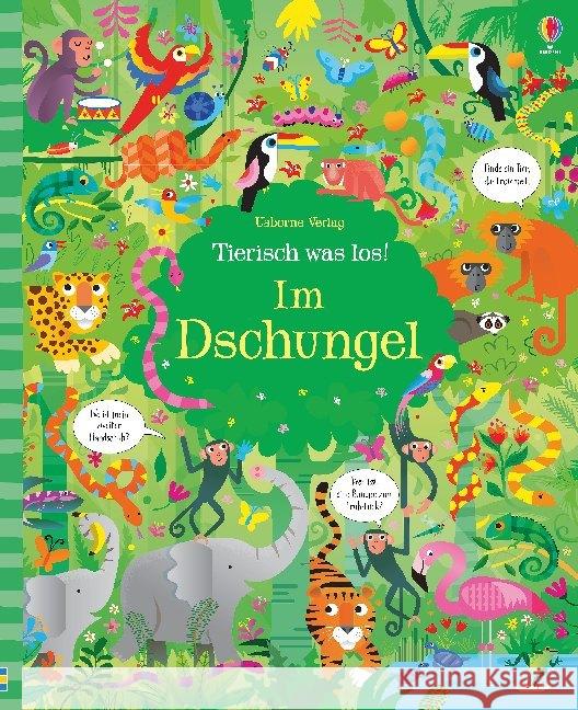 Tierisch was los! Im Dschungel Robson, Kirsteen 9781789411393 Usborne Verlag - książka