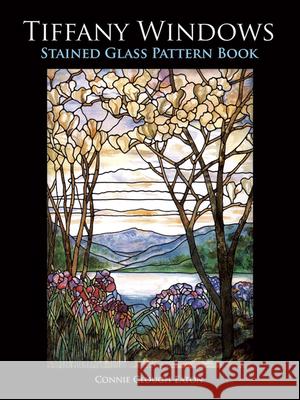 Tiffany Windows Stained Glass Pattern Book Connie Clough Eaton 9780486298535 Dover Publications - książka