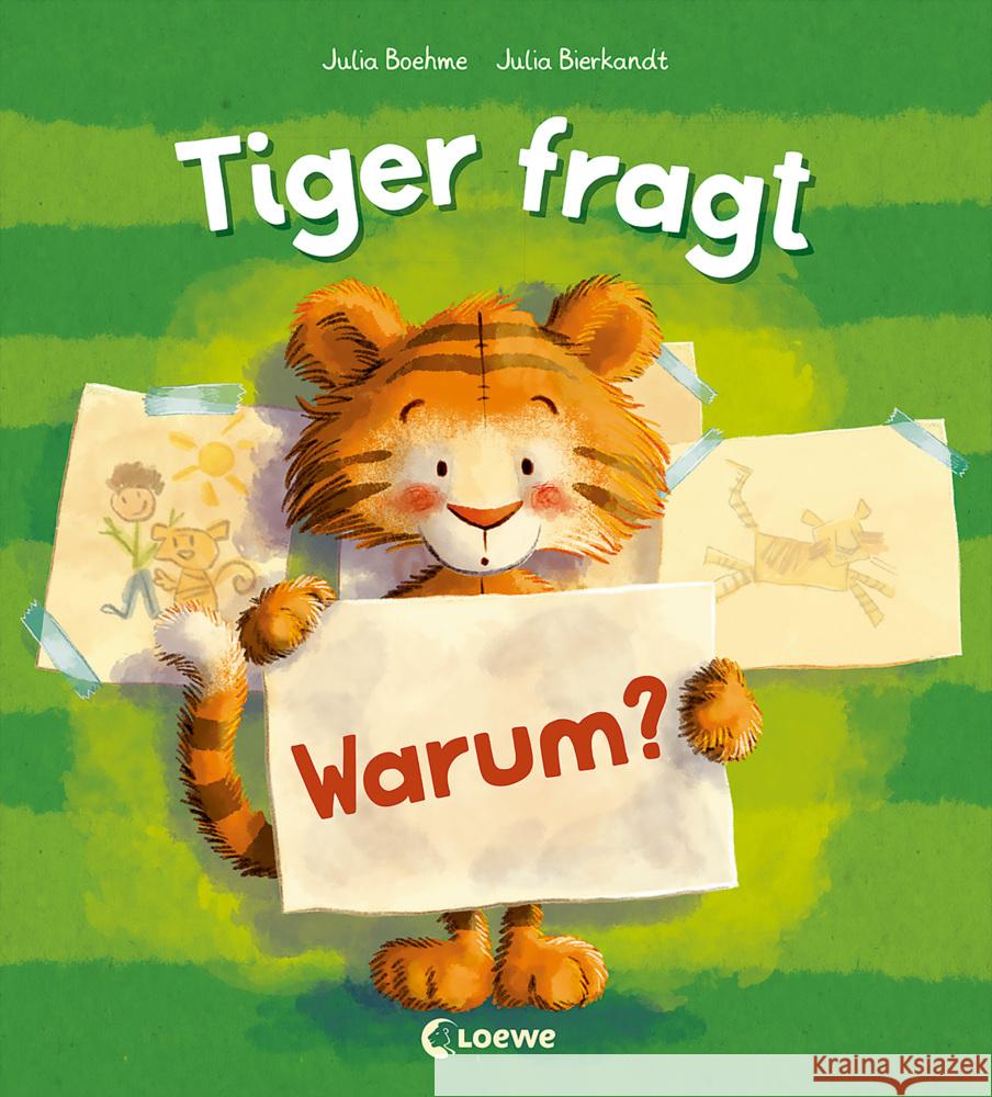 Tiger fragt Warum? Boehme, Julia 9783743205925 Loewe - książka