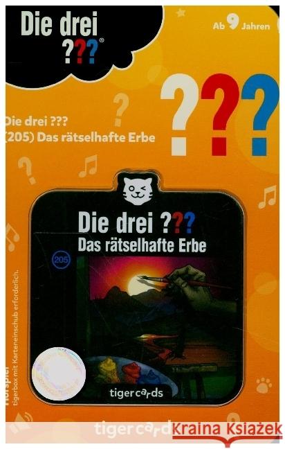 tigercard - Die drei ??? - Rätselhaftes Erbe  4260535483389 Tiger Media Deutschland GmbH - książka