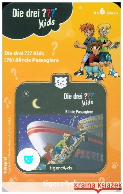 tigercard - Die drei ??? Kids - Blinde Passagiere  4260535483372 Tiger Media Deutschland GmbH - książka