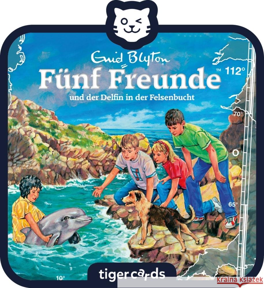 tigercard - Fünf Freunde - und der Delfin in der Felsenbucht  4260535481002 Tiger Media Deutschland GmbH - książka