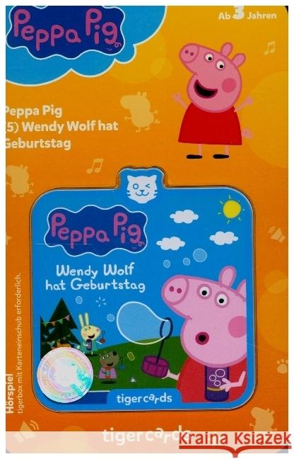 tigercard - Peppa Pig - Wendy Wolf hat Geburtstag  4260535483310 Tiger Media Deutschland GmbH - książka