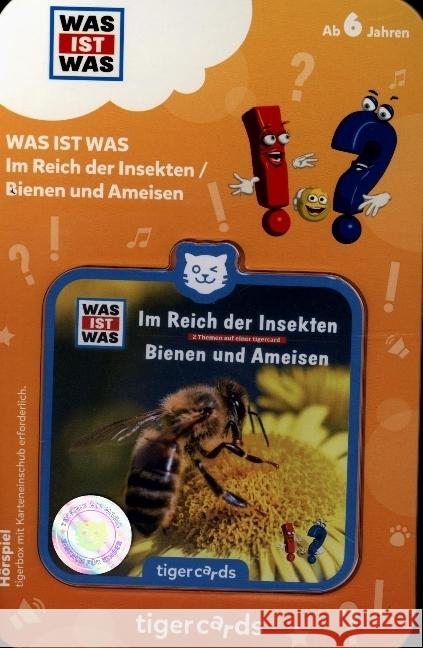 tigercard - WAS IST WAS - Im Reich der Insekten/ Bienen und Ameisen  4260535484270 Tiger Media Deutschland GmbH - książka