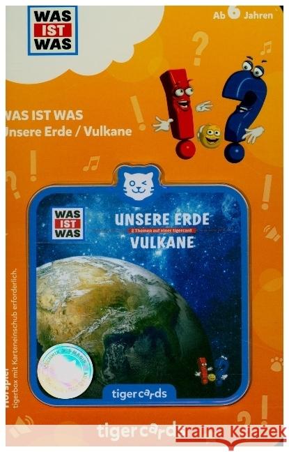 tigercard - WAS IST WAS: Unsere Erde / Vulkane  4260535483297 Tiger Media Deutschland GmbH - książka