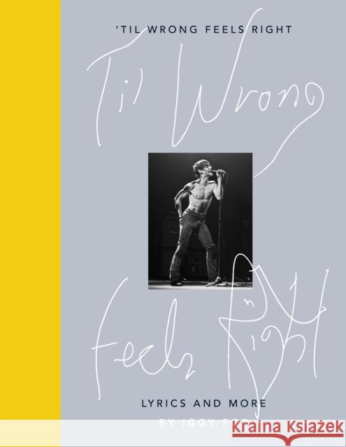 'Til Wrong Feels Right: Lyrics and More Iggy Pop 9780241399873  - książka
