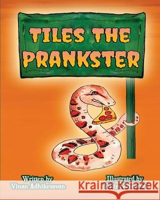 Tiles The Prankster Vinan Adhikesavan 9781732761896 Fiery Blossom Creations - książka