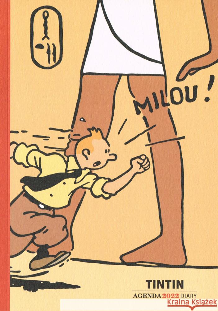 Tim & Struppi Agenda 2022 Groß Hergé 9782874245190 Atomax - książka