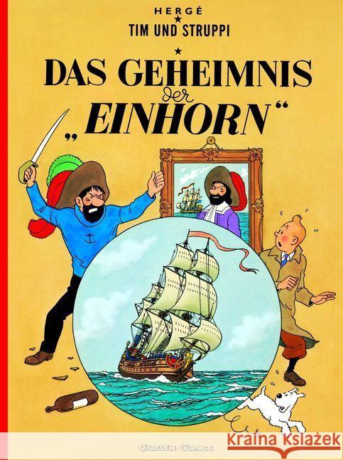 Tim und Struppi - Das Geheimnis der 'Einhorn' Herge 9783551732309 CARLSEN VERLAG GMBH - książka