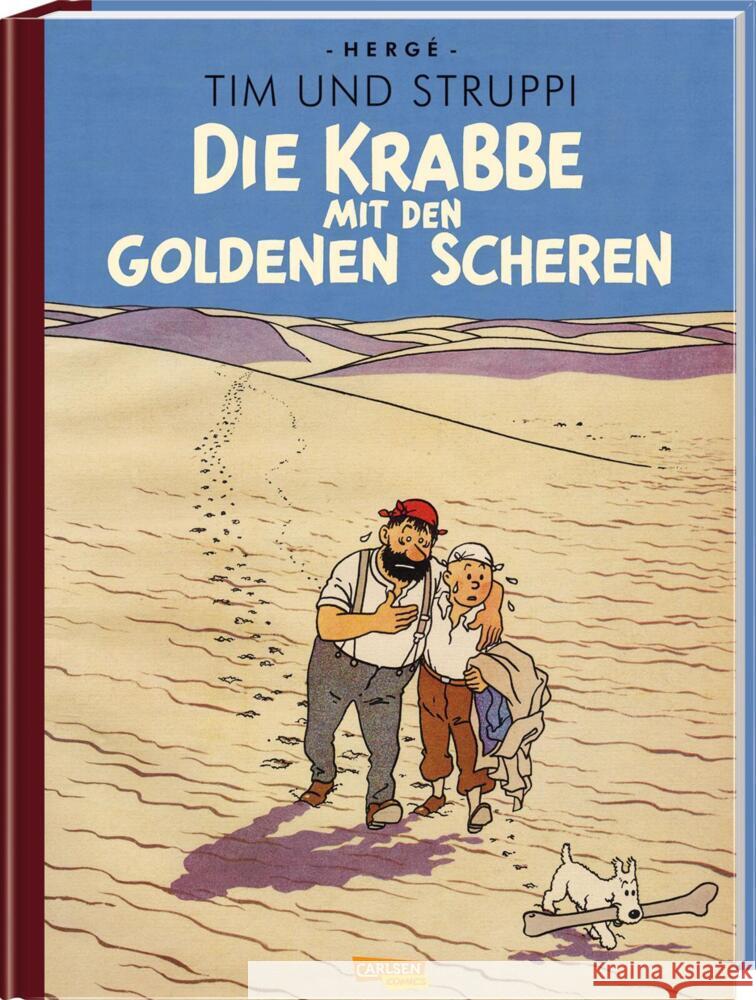 Tim und Struppi: Sonderausgabe: Die Krabbe mit den goldenen Scheren Hergé 9783551753663 Carlsen Comics - książka