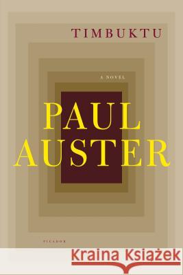 Timbuktu Paul Auster 9780312428945 Picador USA - książka