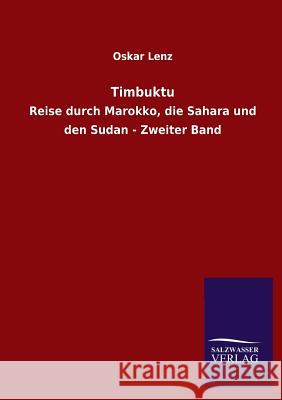 Timbuktu Oskar Lenz 9783846023822 Salzwasser-Verlag Gmbh - książka