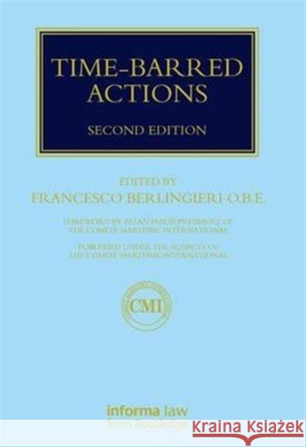 Time-Barred Actions Berlingieri, Francesco 9781850445258  - książka