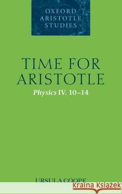 Time for Aristotle Coope, Ursula 9780199247905  - książka