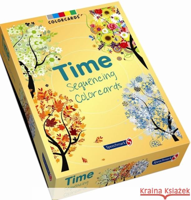 Time Sequencing: Colorcards   9780863889448 Speechmark Publishing Ltd - książka
