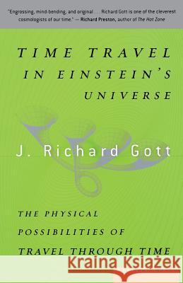 Time Trvl in Einstein Universe Gott 9780618257355 Houghton Mifflin - książka