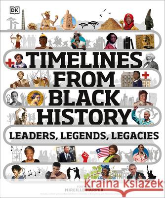 Timelines from Black History: Leaders, Legends, Legacies DK 9780744039092 DK Publishing (Dorling Kindersley) - książka